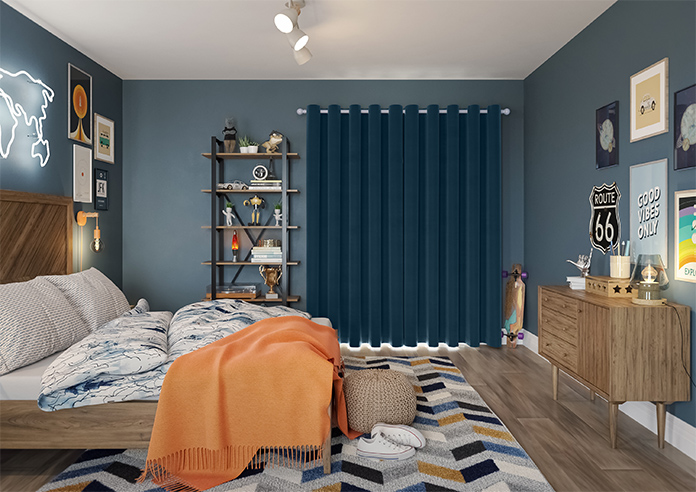 Ultra Luxe Velvet, Deep Blue - Made to Measure Curtains - Image 15